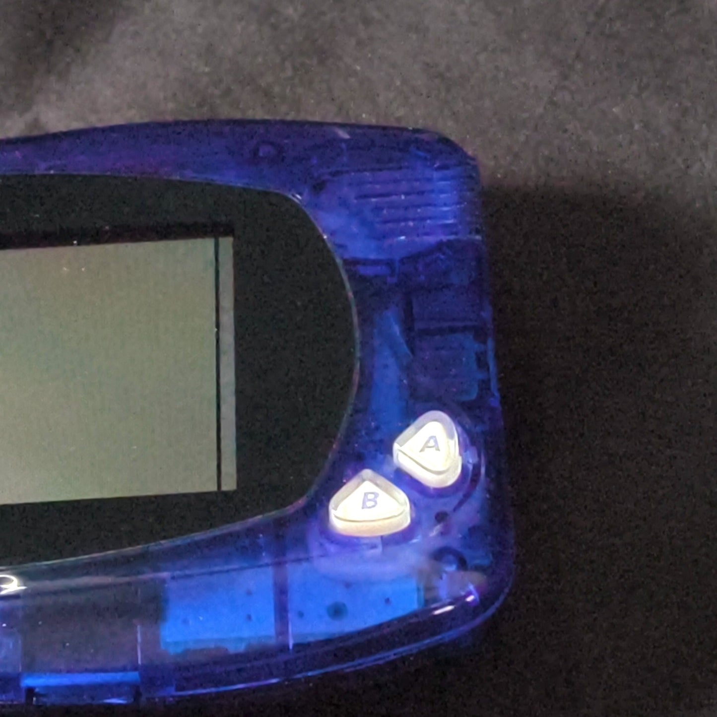 Bandai WoderSwanCrystal Clear Blue Console Boxed WS w/ Game set, Working, Japan
