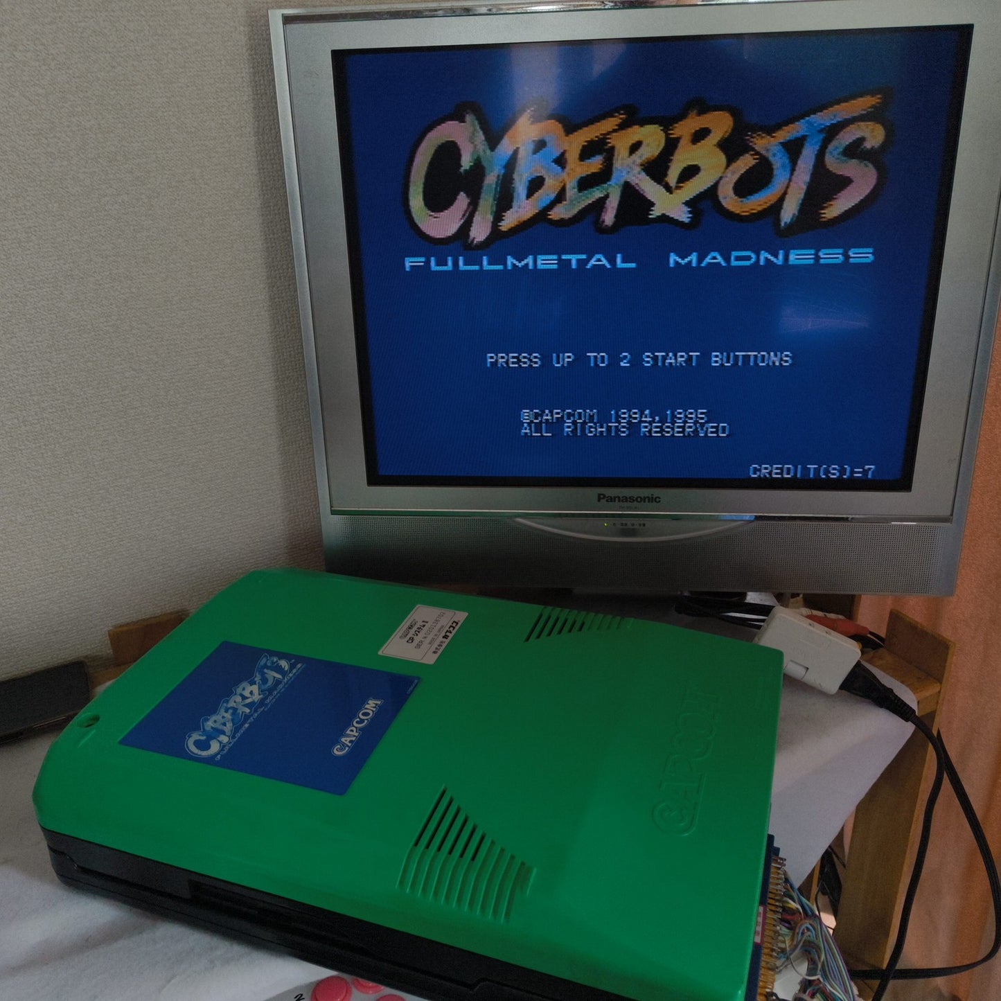 CAPCOM CPS2 System JAMMA Motherboard (A Board) set, working, Japan, -i0621-