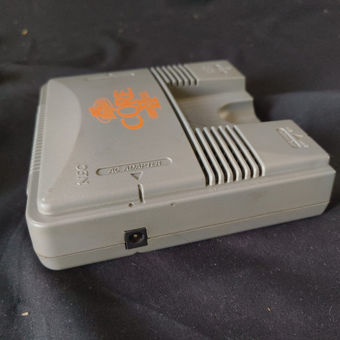 NEC PC Engine CoreGrafx II Console Only Powers On Gray Screen Junk For Parts
