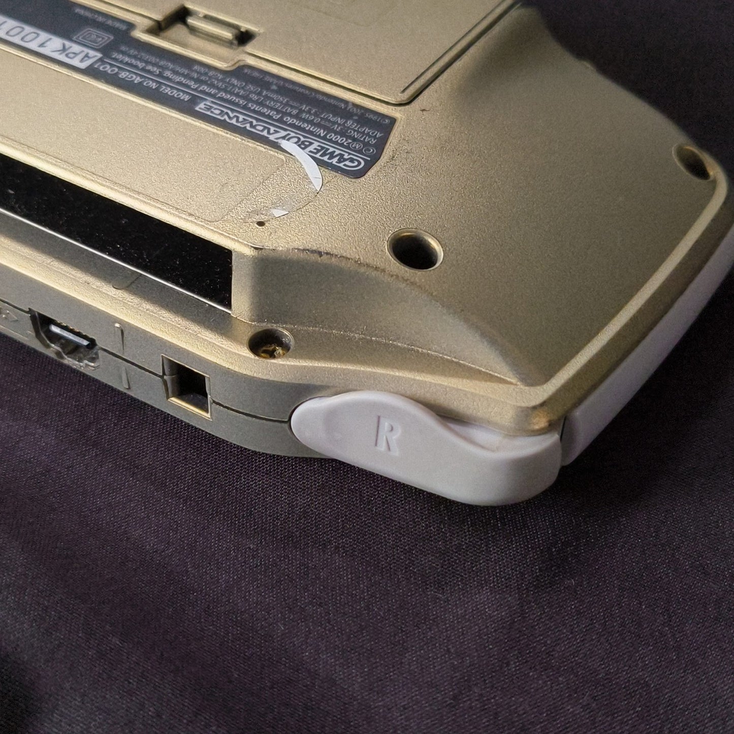 Original shell, Game Boy Advance GBA Pokemon Center NEW YORK Gold Limited, Japan
