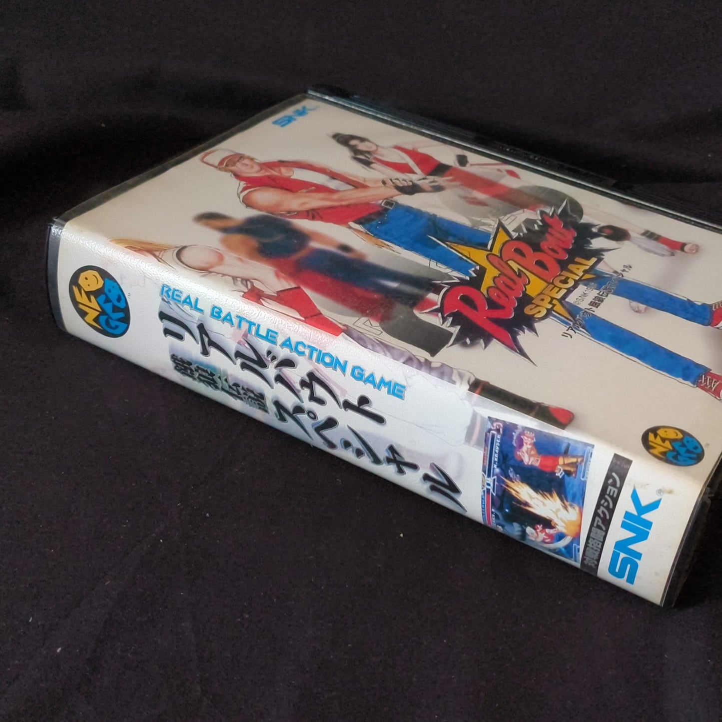Real Bout Fatal Fury Special SNK NEO GEO AES Cartridge, w/Manual, Box, Working