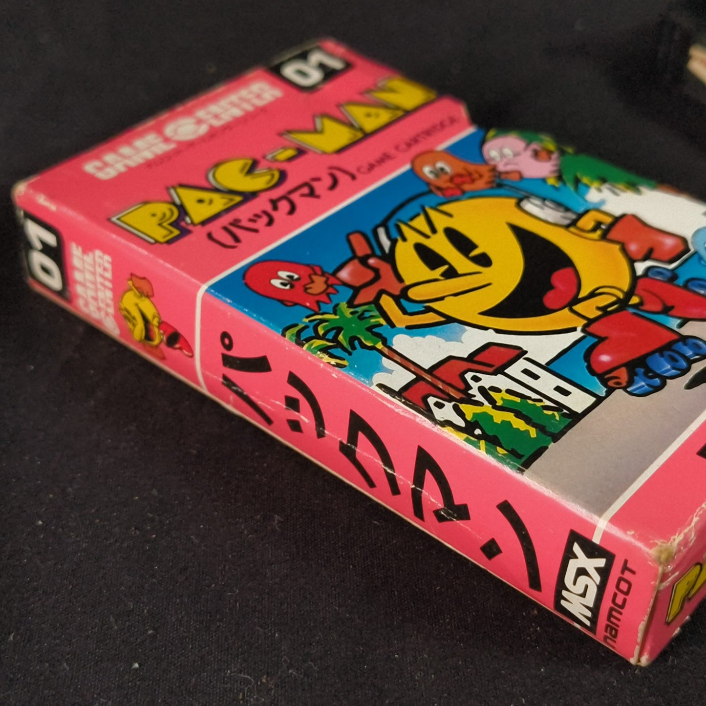 AC MAN PACMAN NAMCOT 1984 MSX /Game Cartrigde only, working, Japan