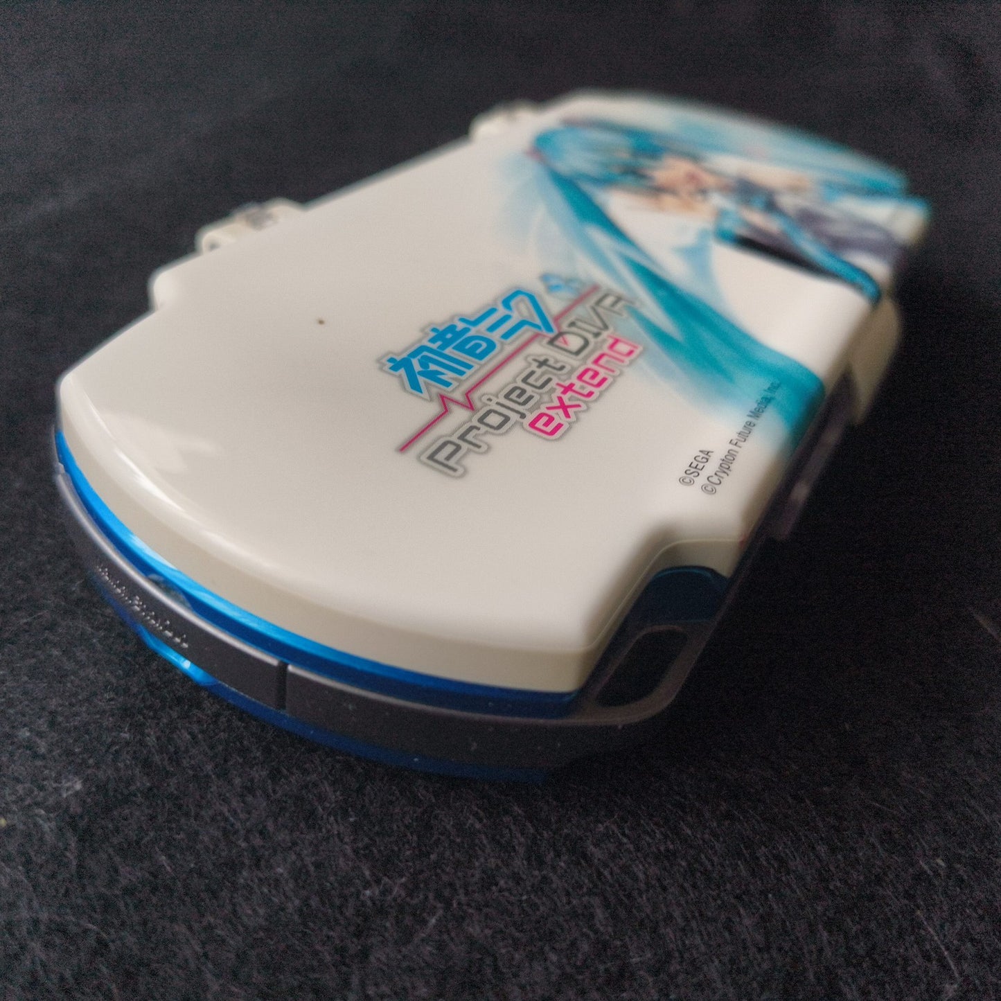 Sony PSP 3000 Vibrant Blue Console Anime Goods Bundle Tested Loud UMD Drive Slow