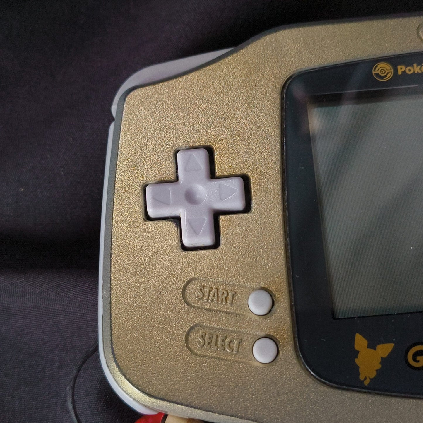 Original shell, Game Boy Advance GBA Pokemon Center NEW YORK Gold Limited, Japan