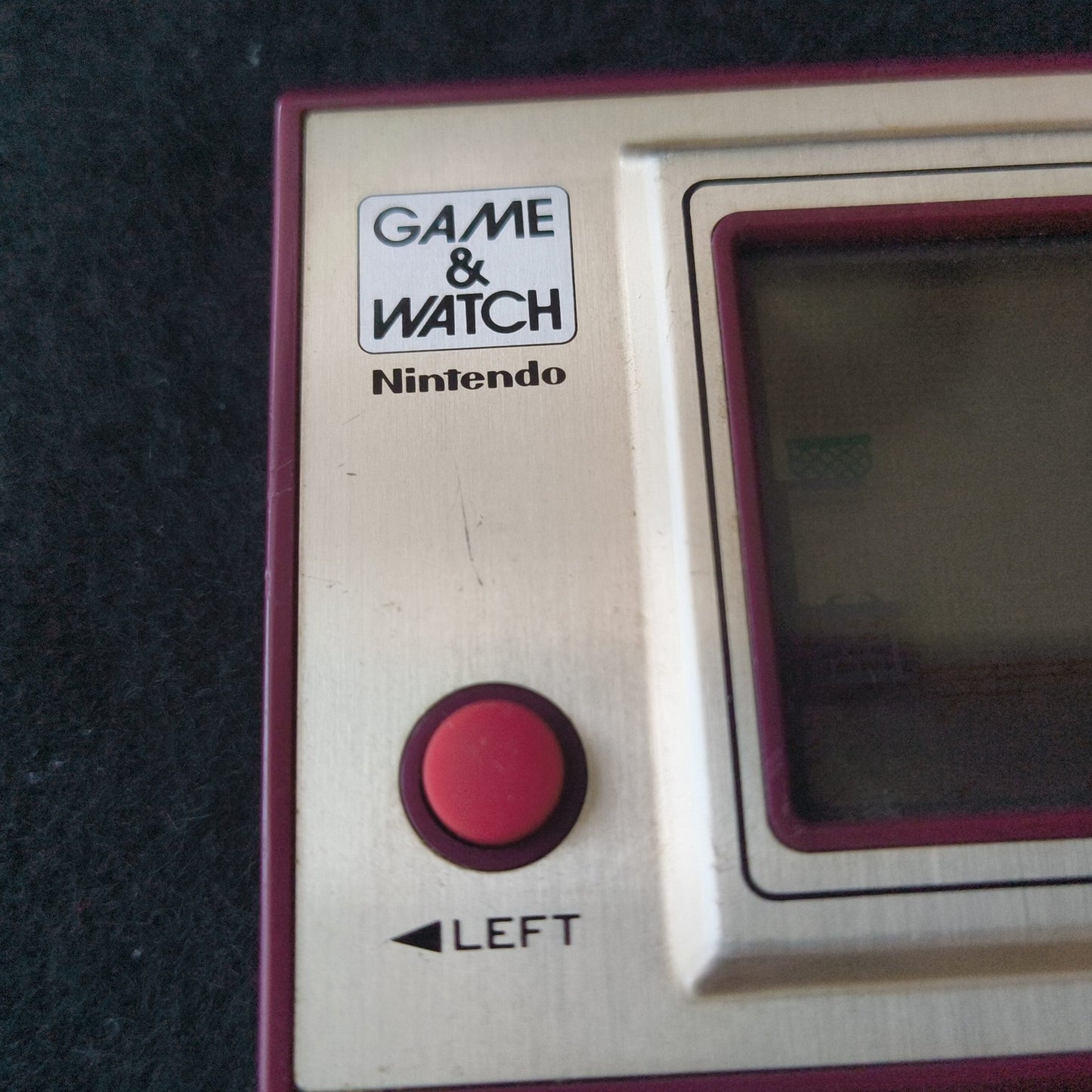 Nintendo Game & Watch CHEF Wide Screen FP-24 Vintage Handheld Tested Screen Burn