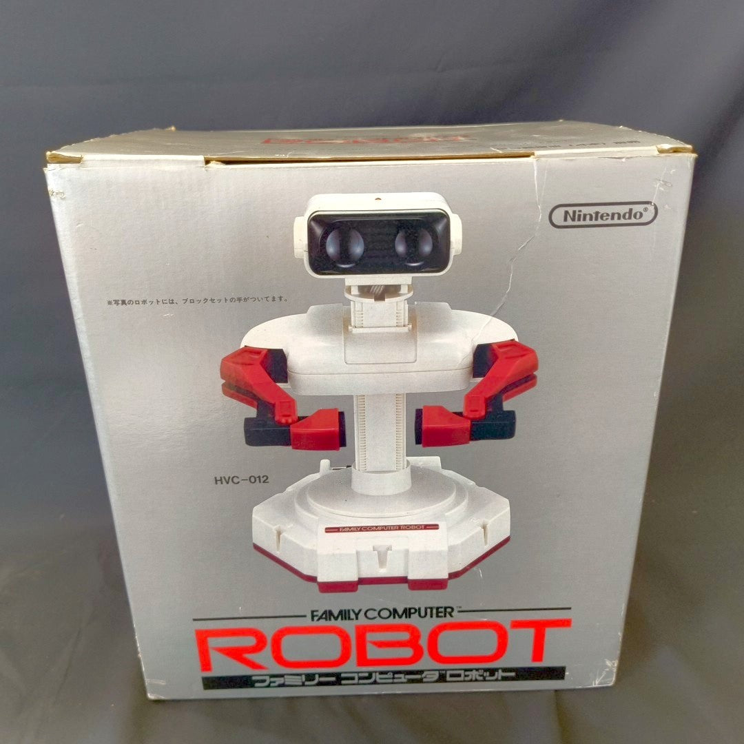 Nintendo Famicom Robot R.O.B. HVC-012 with Manual Box Start Pose Confirmed Japan