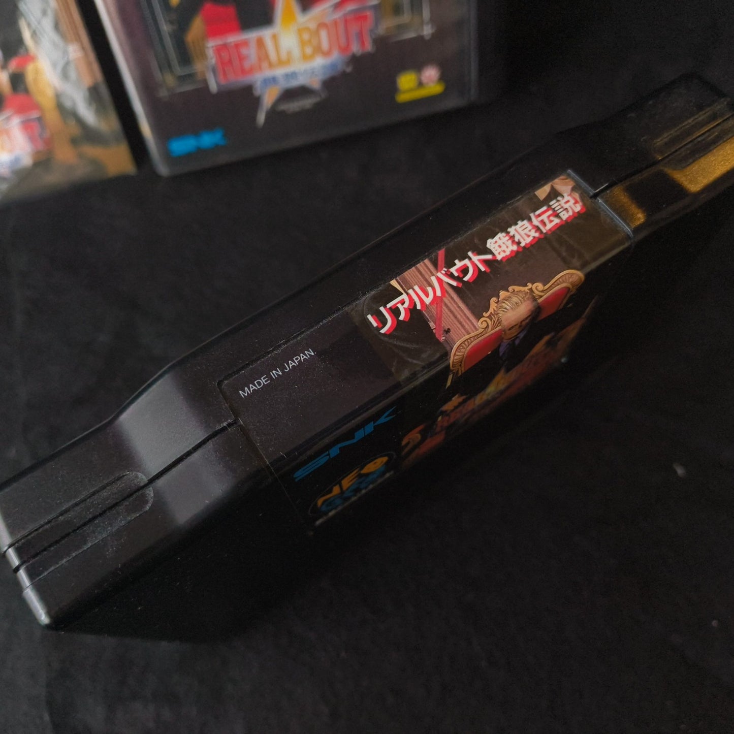 Real Bout Fatal Fury SNK NEO GEO AES Cartridge, w/Manual, Box, Working, Japan