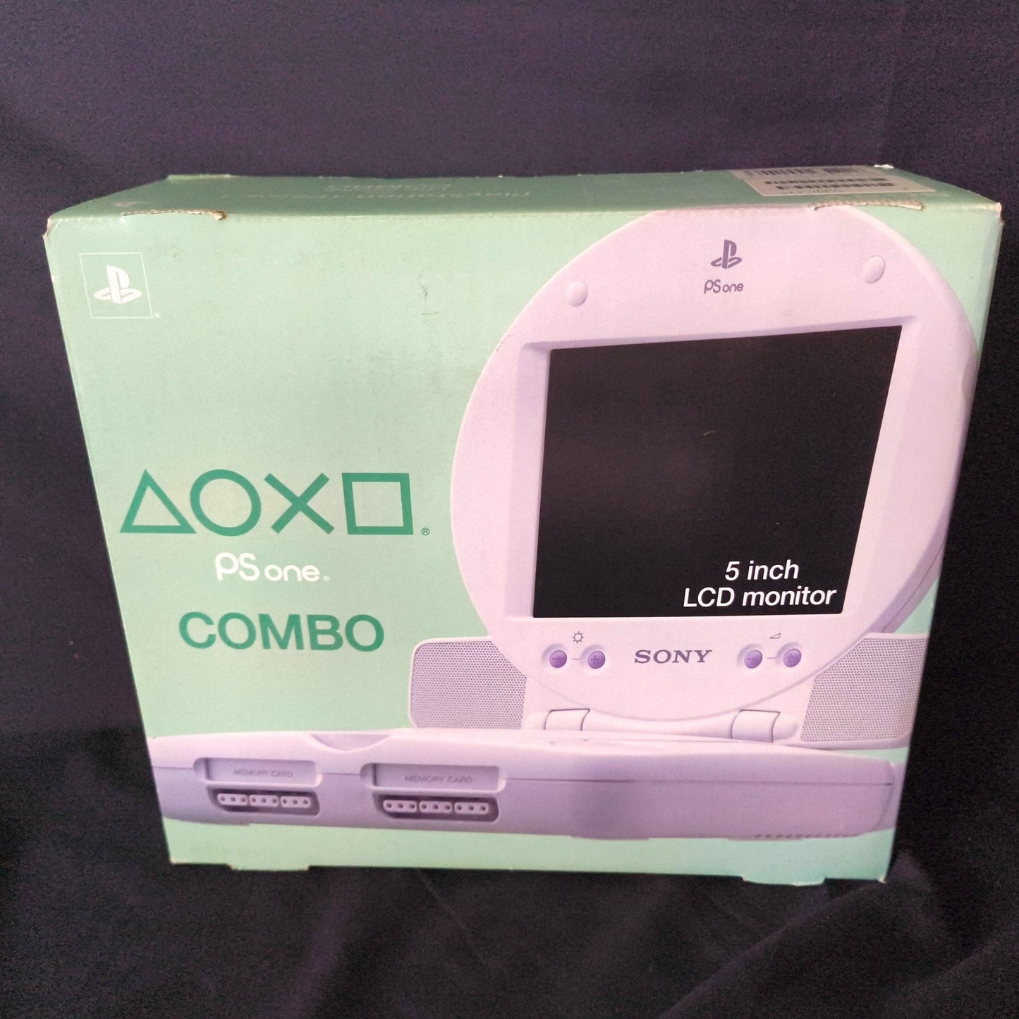 Sony PlayStation PS one Console, LCD monitor, PSU, Controller, Box set, NTSC-J