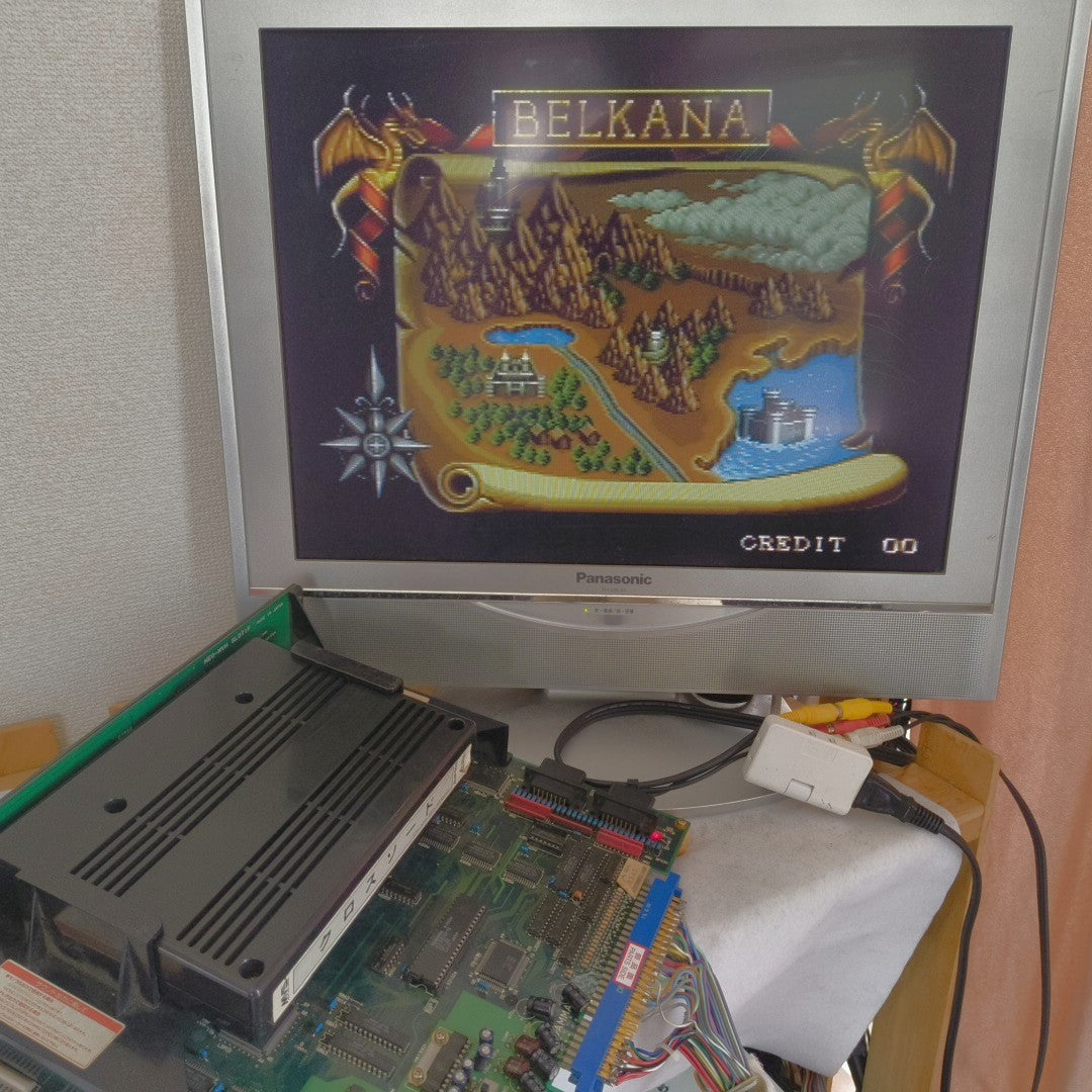 SNK NEO-GEO MVS Crossed Swords Arcade Cartridge PCB Made in Japan Tested Working