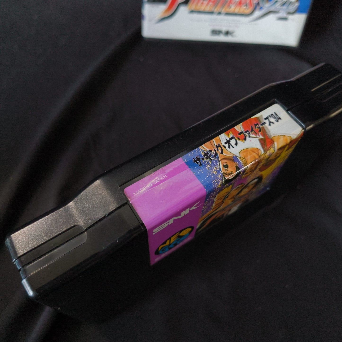 KOF 94 THE KING OF FIGHTERS 95 SNK NEO GEO AES Cartridge and Box, Working, Japan