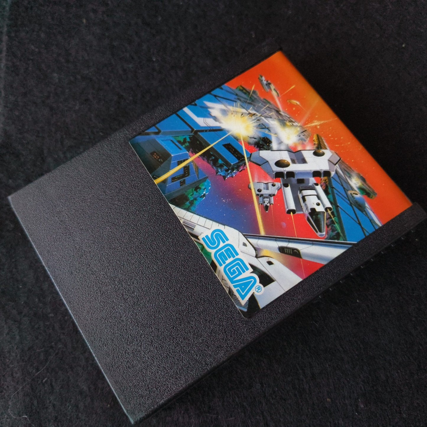 STAR FORCE SEGA Master system, Mark3 Game cart, w/Manual, Box, Working, Japan
