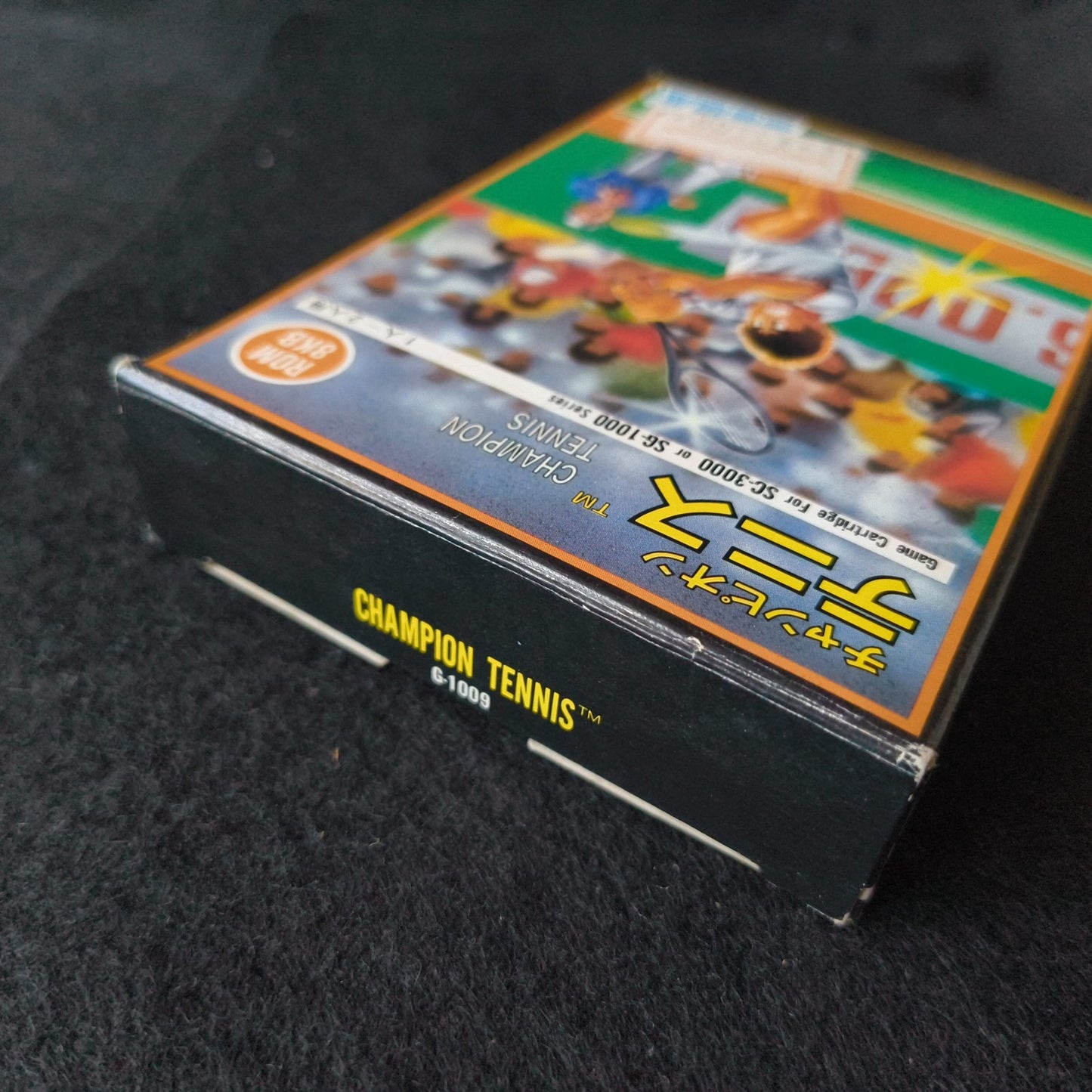 Champion Tennis SEGA Master system, Mark3 Game cart, w/Manual, Box, Tested,Japan