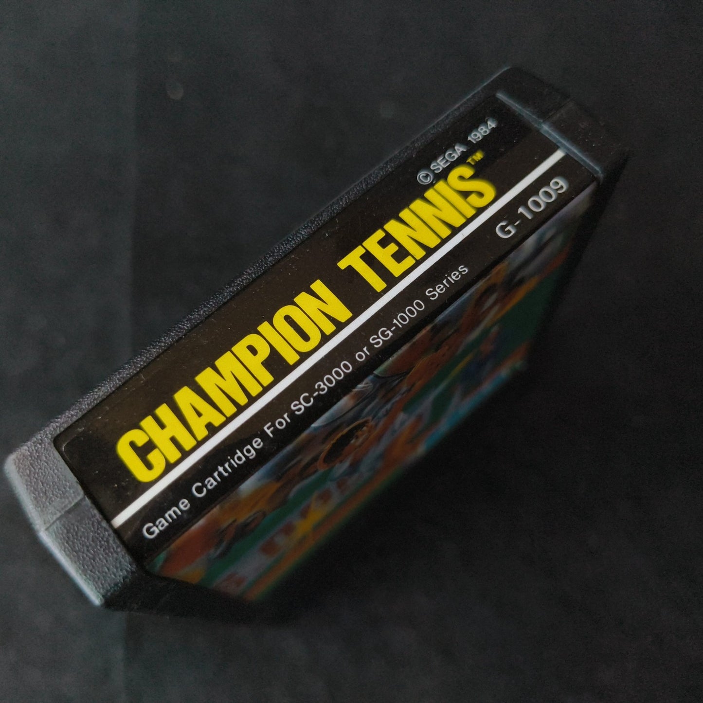 Champion Tennis SEGA Master system, Mark3 Game cart, w/Manual, Box, Tested,Japan
