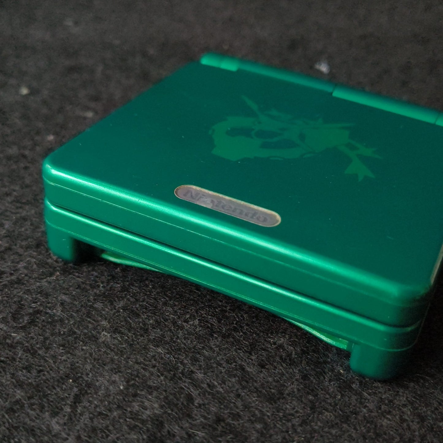 Authentic Pokemon Rayquaza LIMITED GAMEBOY ADVANCE SP CONSOLE, Working, Japan