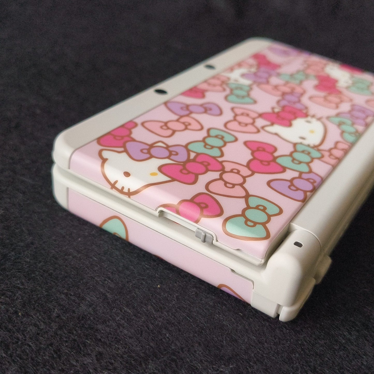 Nintendo New 3DS White plate pack Hello Kitty Console limited, Working, Japan