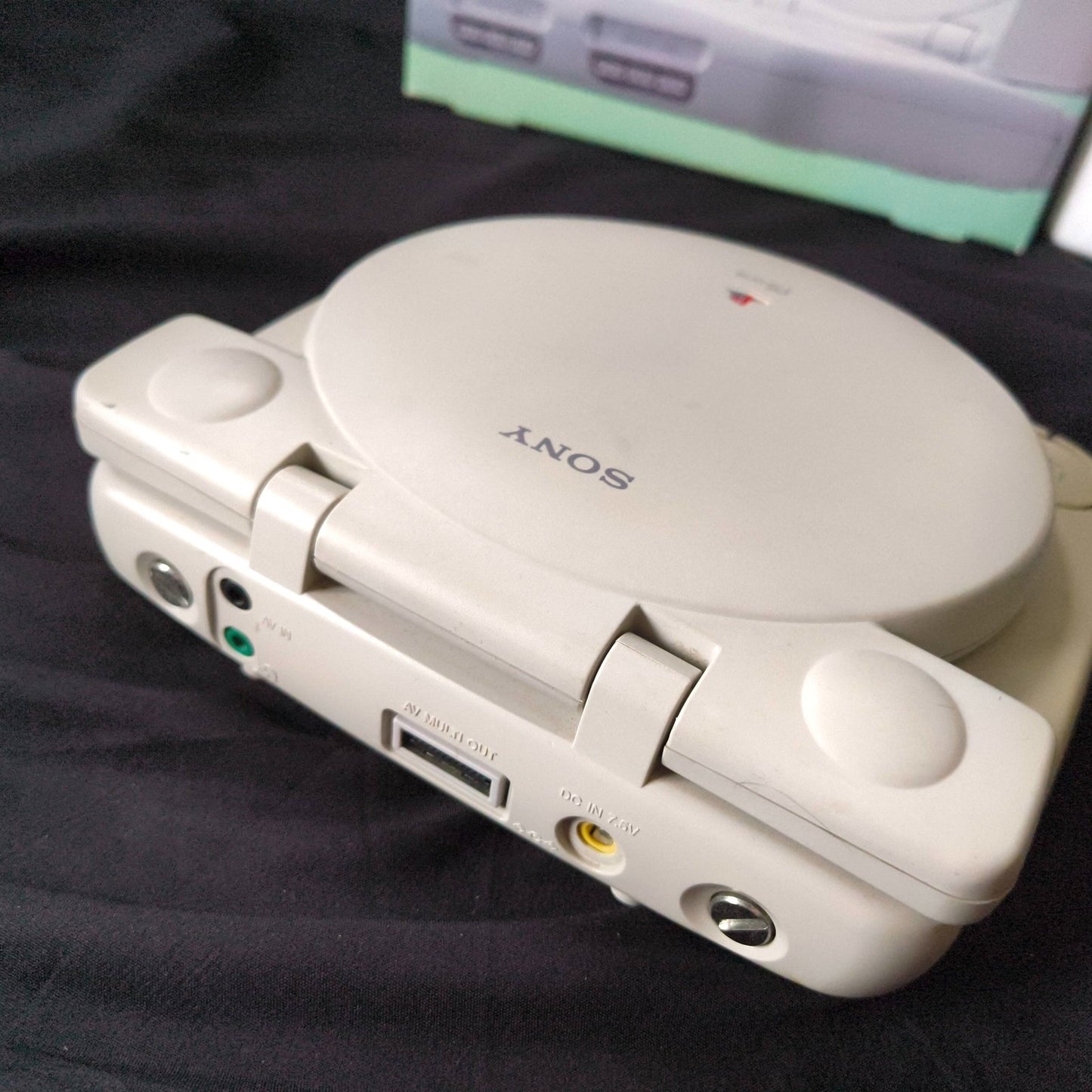 Sony PlayStation PS one Console, LCD monitor, PSU, Controller, Box set, NTSC-J