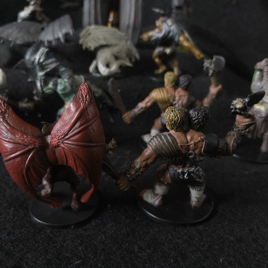 D&D Dungeons & Dragons Dreamblade Miniature Figures Lot WizKids Wizards TTRPG
