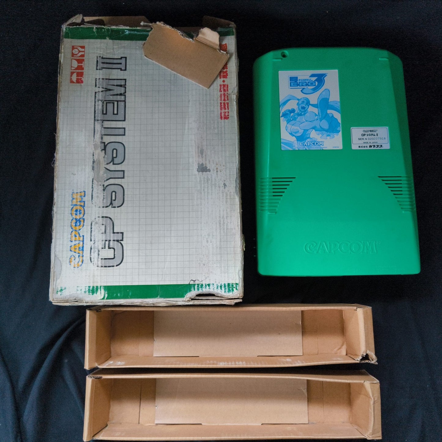 Street Fighet ZERO 3 CAPCOM CPS2 Arcade Cartridge B Board and Mother Board set