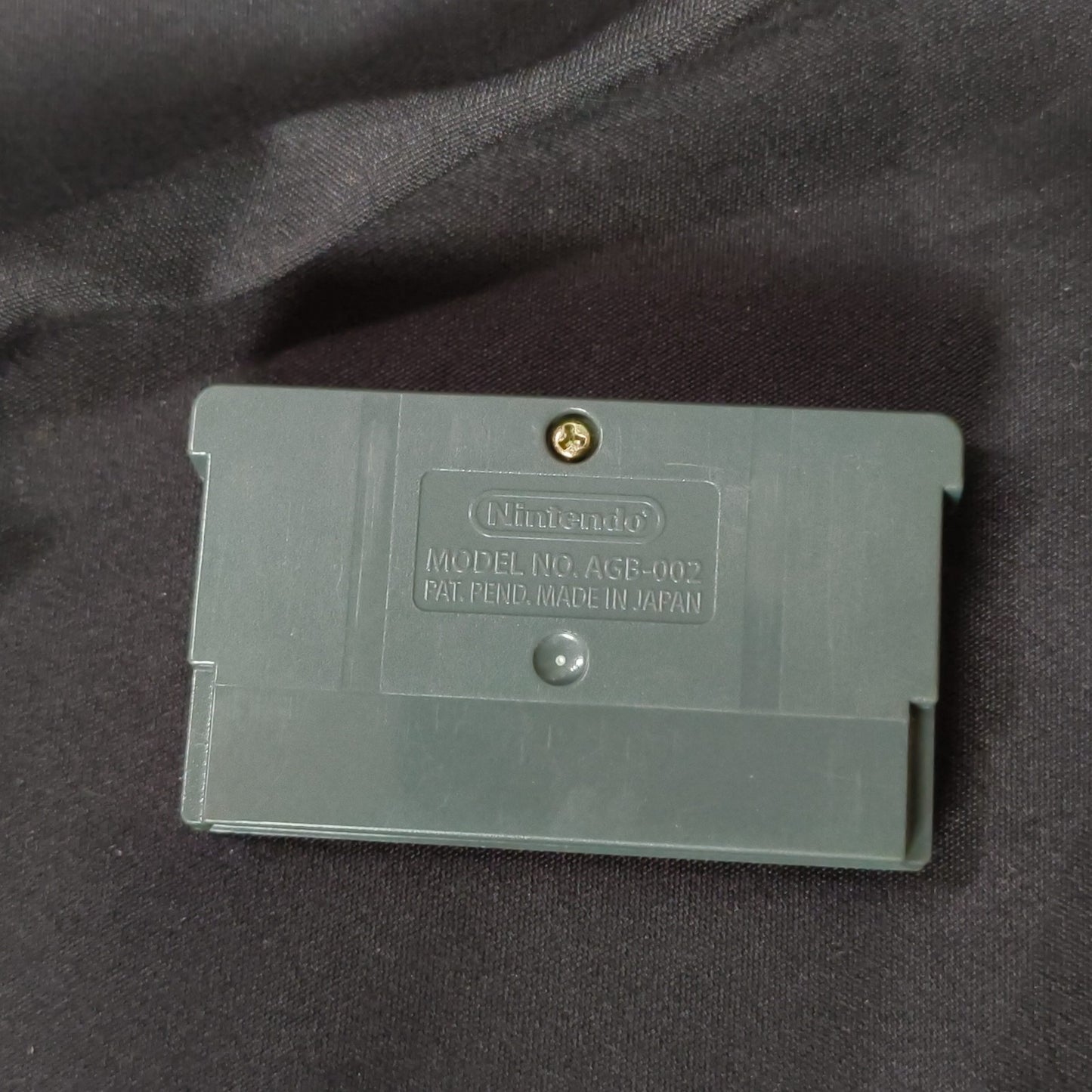 Original shell, Game Boy Advance GBA Pokemon Center NEW YORK Gold Limited, Japan