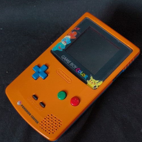 Nintendo Gameboy Color Pokemon Limited edition Orange color console , Working