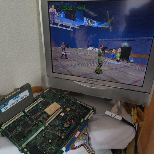 SEGA ST-V STV System JAMMA Motherboard (A Board) Arcade Game, working, Japan