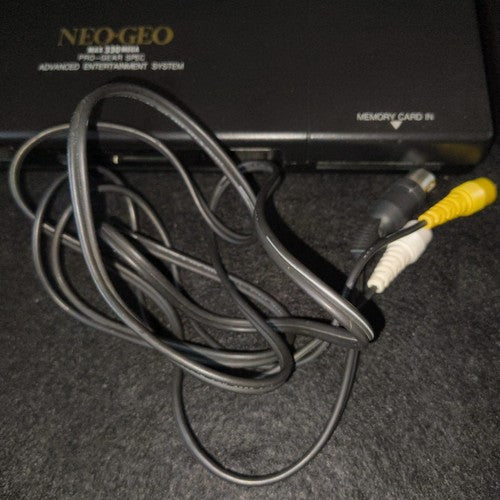 SNK NEOGEO AES ROM cartridge system Console NEO-0, w/PSU, Pad, Box set, Japan