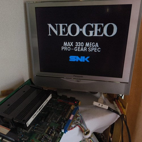 REAL BOUT Fatal Fury Special RBS NEOGEO MVS Cartridge and Instruction cards set