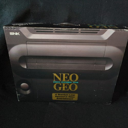 SNK NEOGEO AES ROM cartridge system Console NEO-0, w/PSU, Pad, Box set, Japan