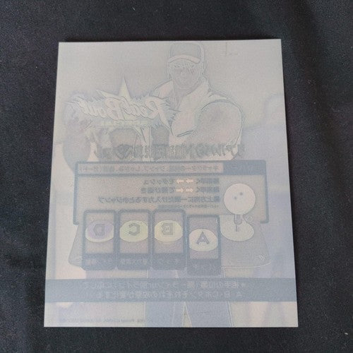 REAL BOUT Fatal Fury Special RBS NEOGEO MVS Cartridge and Instruction cards set