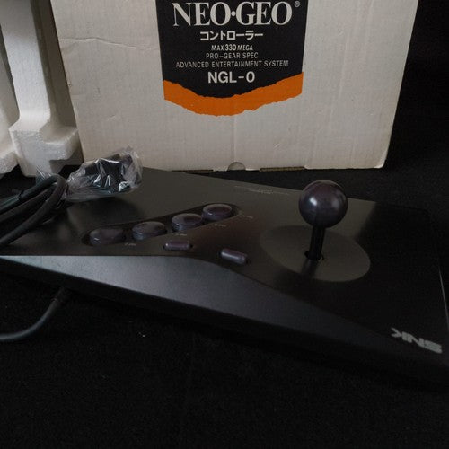 SNK NEO GEO Fighting JOY STICK Controller with Box set, Working, Japan
