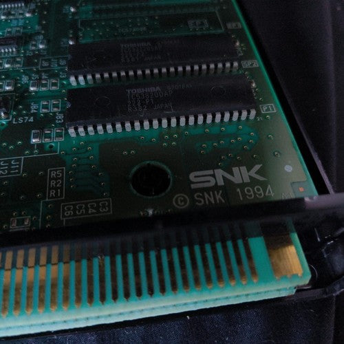 REAL BOUT Fatal Fury Special RBS NEOGEO MVS Cartridge and Instruction cards set