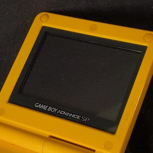 Used, Nintendo GAMEBOY ADVANCE SP Pokemon Center limited Pikachu Yellow console