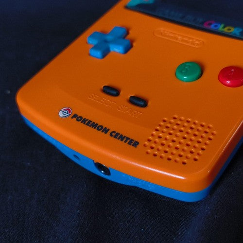 Nintendo Gameboy Color Pokemon Limited edition Orange color console , Working
