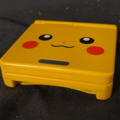 Used, Nintendo GAMEBOY ADVANCE SP Pokemon Center limited Pikachu Yellow console