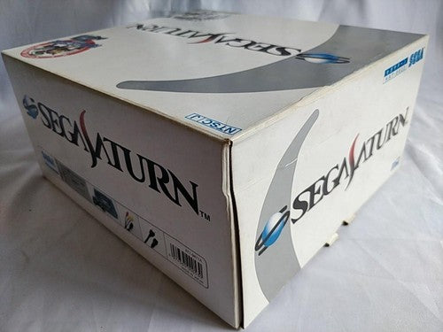 SEGA Saturn SS Limited Derby Stallion Blue Skeleton Console HST-3220, Working