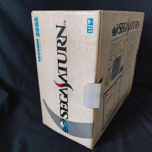 SEGA Saturn SS Limited Derby Stallion Blue Skeleton Console HST-3220, Working