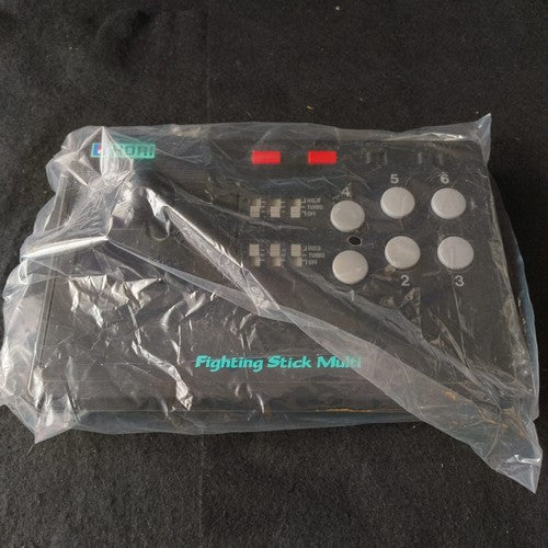 Hori Arcade Fighting Stick Multi for SNES, PC Engine, Megadrive Boxed set, Japan