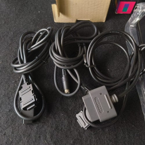 Hori Arcade Fighting Stick Multi for SNES, PC Engine, Megadrive Boxed set, Japan