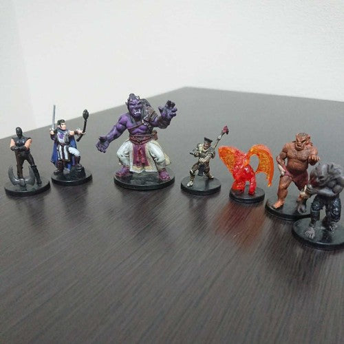 Used, Dungeons and Dragons Attack Wing Miniatures figure D&D TRPG set, Japan