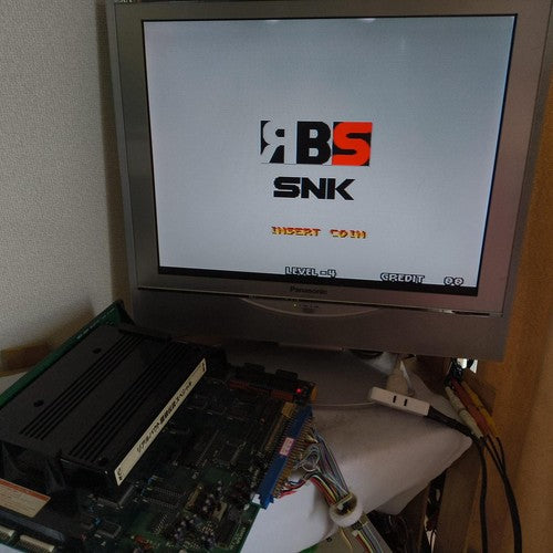 REAL BOUT Fatal Fury Special RBS NEOGEO MVS Cartridge and Instruction cards set