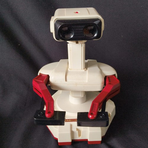 Nintendo Famicom Robot R.O.B.(Robotic Operating Buddy),with manual, Box, Japan