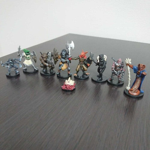 Used, Dungeons and Dragons Attack Wing Miniatures figure D&D TRPG set, Japan