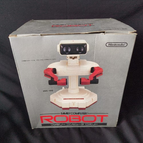 Nintendo Famicom Robot R.O.B.(Robotic Operating Buddy),with manual, Box, Japan