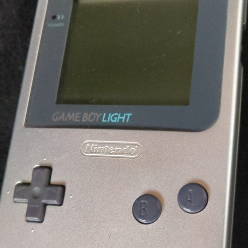Used, Nintendo Gameboy Light Silver color console MGB-101, Working, Japan