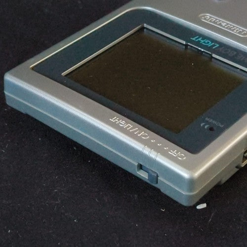 Used, Nintendo Gameboy Light Silver color console MGB-101, Working, Japan