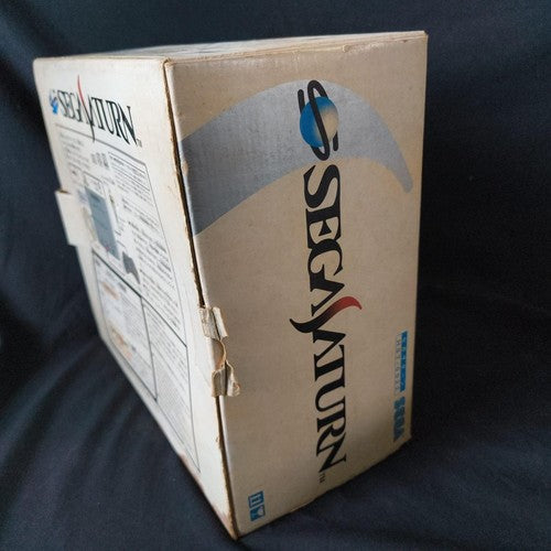 SEGA Saturn SS Limited Derby Stallion Blue Skeleton Console HST-3220, Working