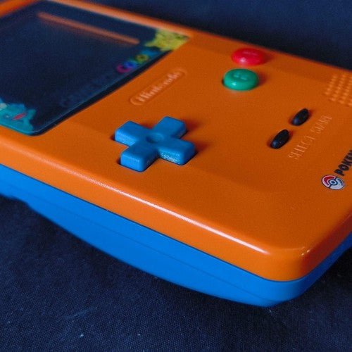 Nintendo Gameboy Color Pokemon Limited edition Orange color console , Working