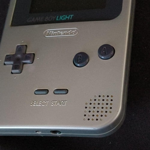 Used, Nintendo Gameboy Light Silver color console MGB-101, Working, Japan