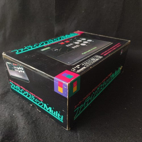 Hori Arcade Fighting Stick Multi for SNES, PC Engine, Megadrive Boxed set, Japan