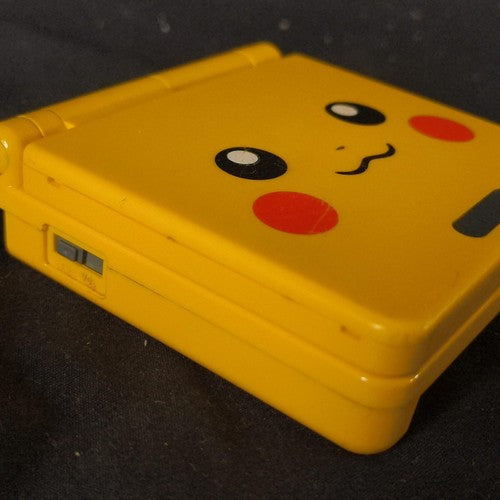 Used, Nintendo GAMEBOY ADVANCE SP Pokemon Center limited Pikachu Yellow console
